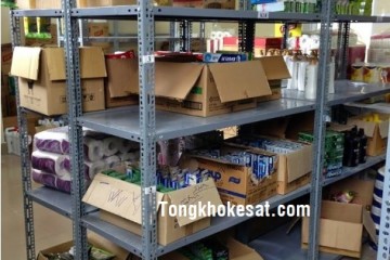 Lắp đặt kệ sắt v lỗ tại Ứng Hòa