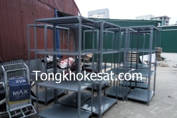 Thanh lý kệ sắt V lỗ tại Thái Bình